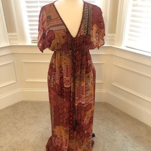 Maxi flowy dress